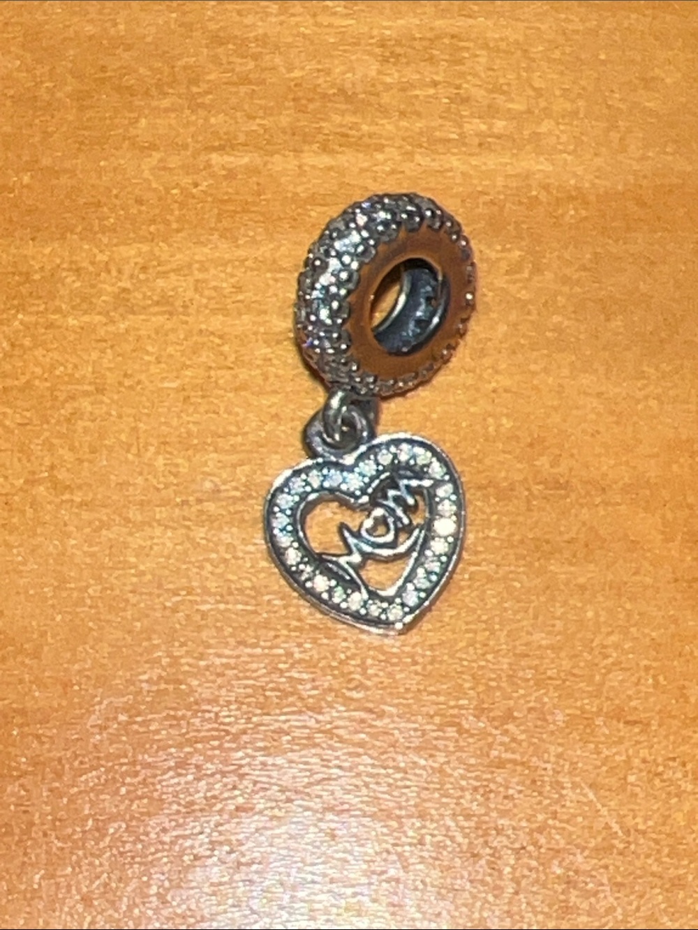Pandora Center of My Heart Mom Dangle - Picture 3 of 8